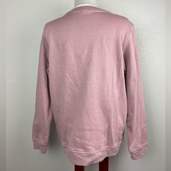 EUC Adrian Delafield Womens Mauve Sweatshirt Size L - Picture 5 of 7